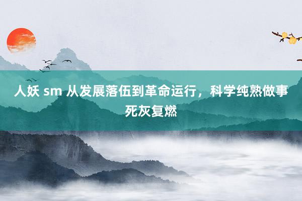 人妖 sm 从发展落伍到革命运行,科学纯熟做事死灰复燃