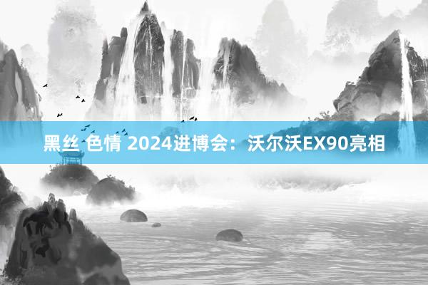 黑丝 色情 2024进博会：沃尔沃EX90亮相