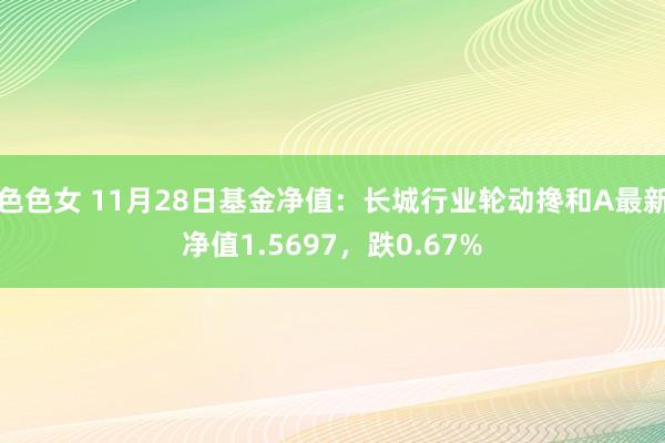 色色女 11月28日基金净值：长城行业轮动搀和A最新净值1.5697，跌0.67%