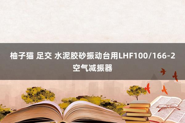 柚子猫 足交 水泥胶砂振动台用LHF100/166-2空气减振器