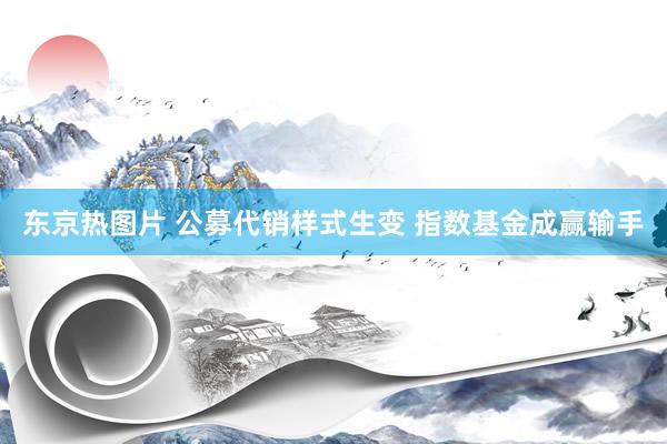 东京热图片 公募代销样式生变 指数基金成赢输手