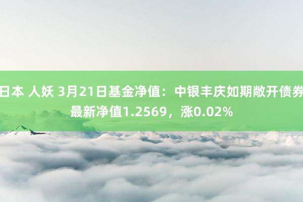 日本 人妖 3月21日基金净值：中银丰庆如期敞开债券最新净值1.2569，涨0.02%