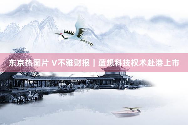 东京热图片 V不雅财报｜蓝想科技权术赴港上市